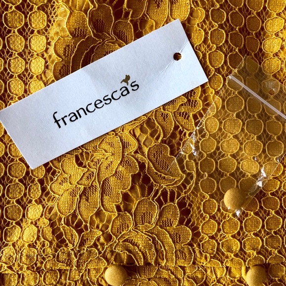 Beautiful NWT Francesca Lace Dress Size: L - Picture 2 of 5